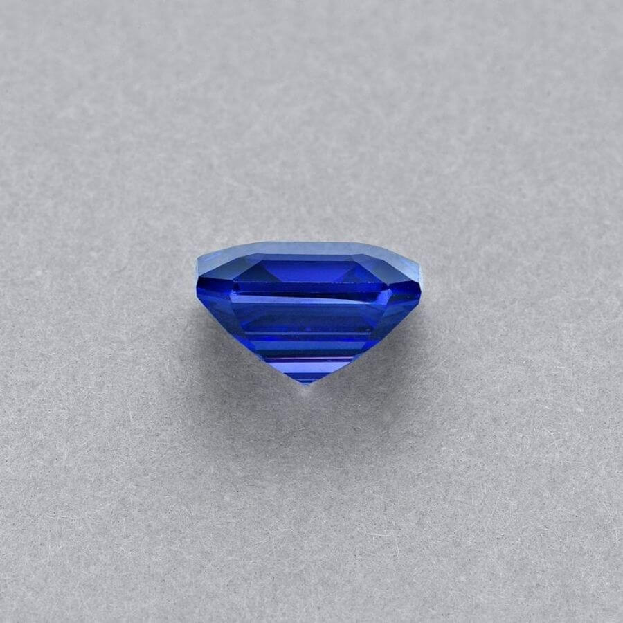3.44 Carat Emerald Cut Tanzanite Gemstone