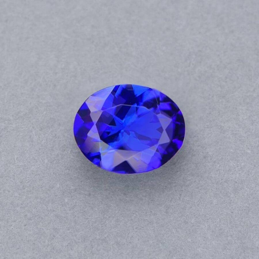 3.55 Carat Oval Cut Tanzanite Gemstone