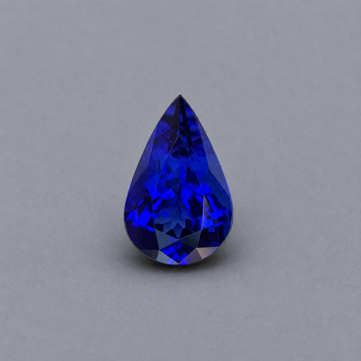 5.97 Carat Tanzanite Pear Cut Gemstone
