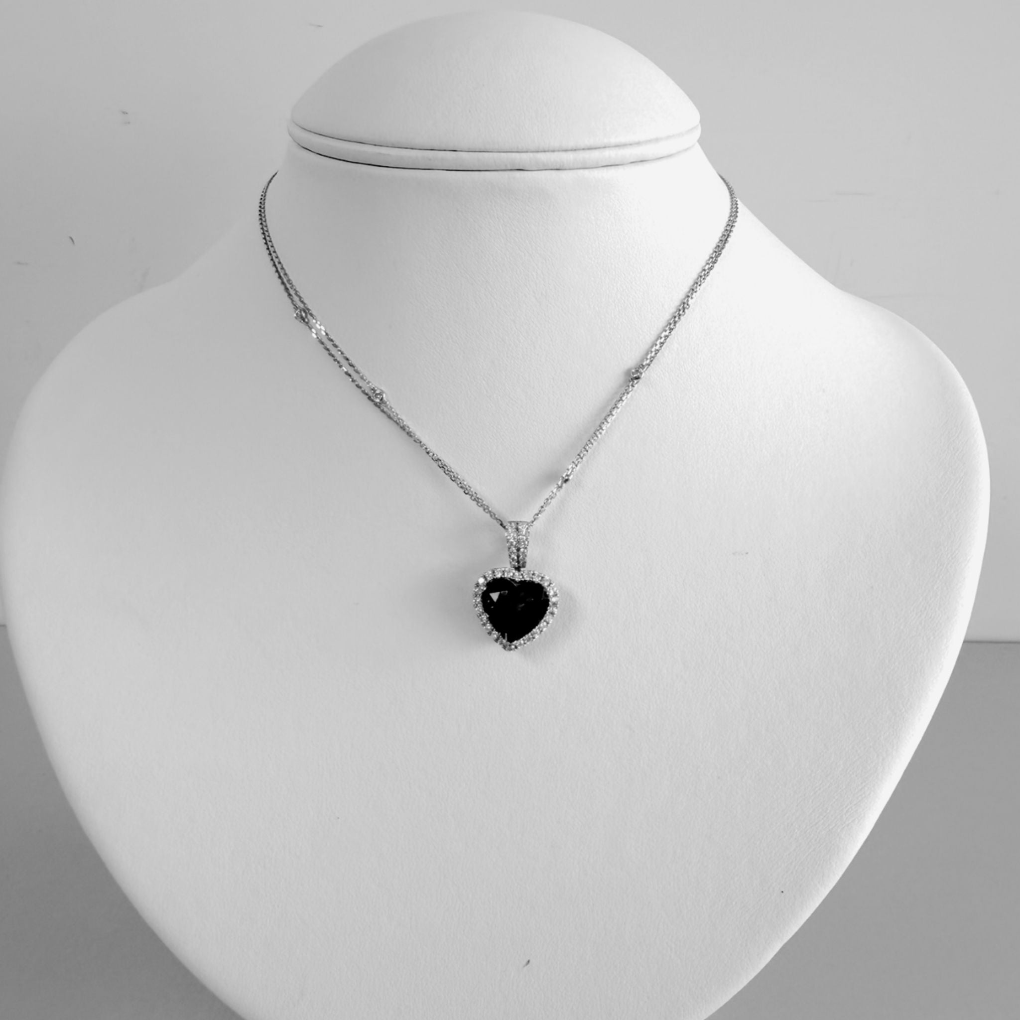 Heart of Royal Blue – 7ct Tanzanite Pendant / Enhancer