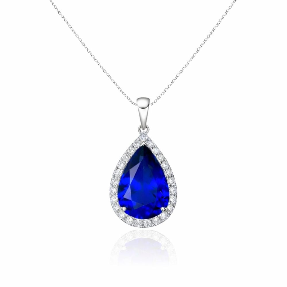 Pear Tanzanite Pendant 6 Carats