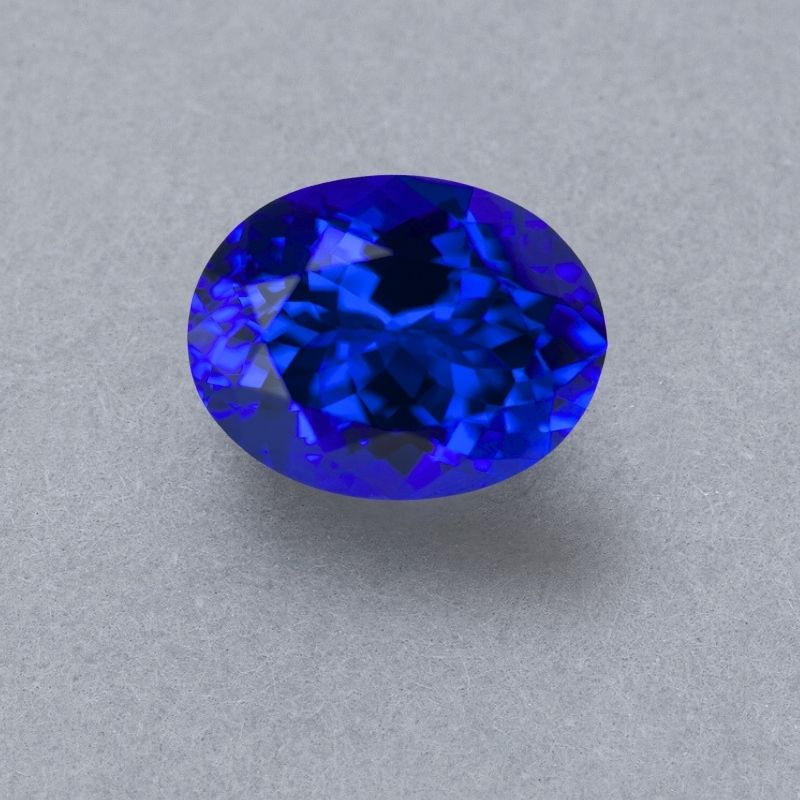 16.98 Carat Oval Tanzanite Gemstone Investment Grade  - Amazing !