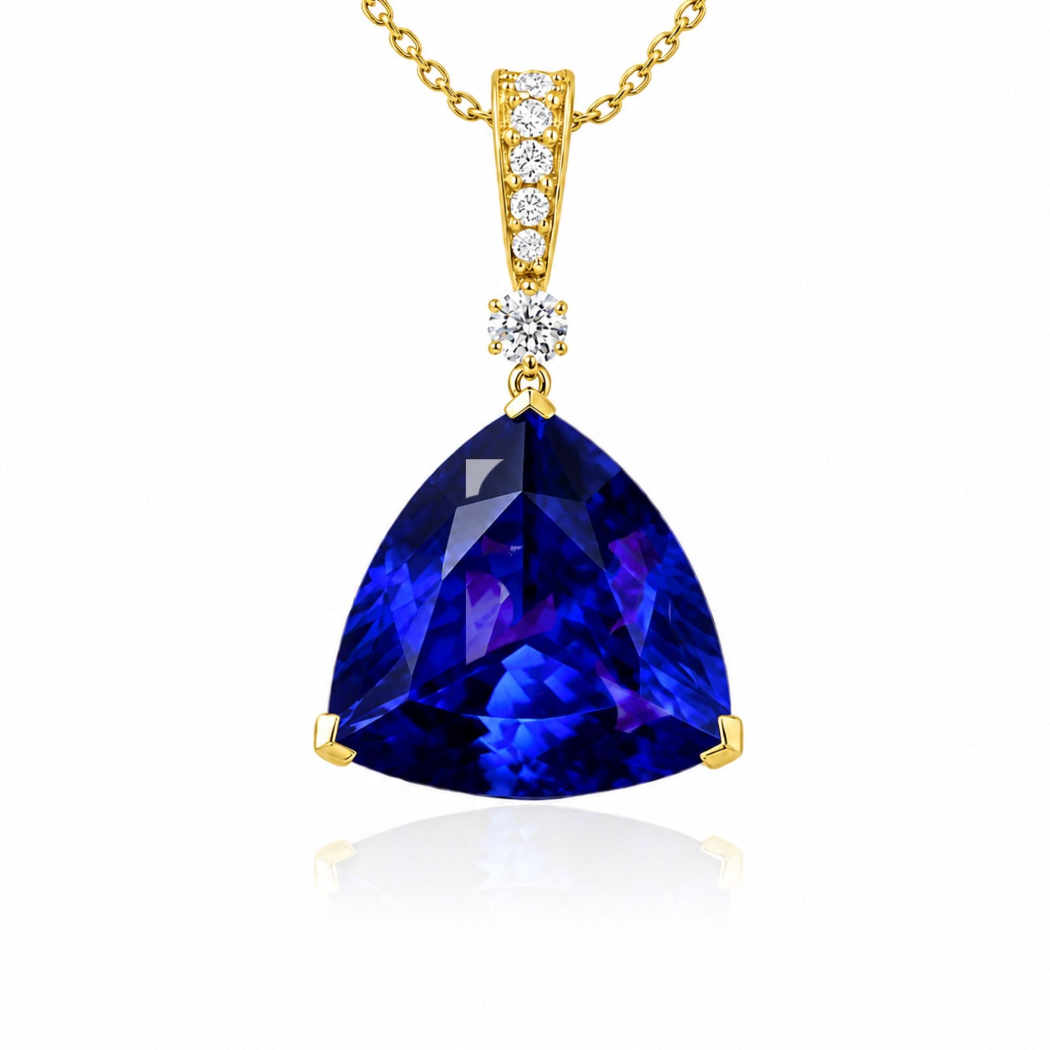 20.00 Carat Tanzanite Pendant – Investment Grade - Made-to-Order