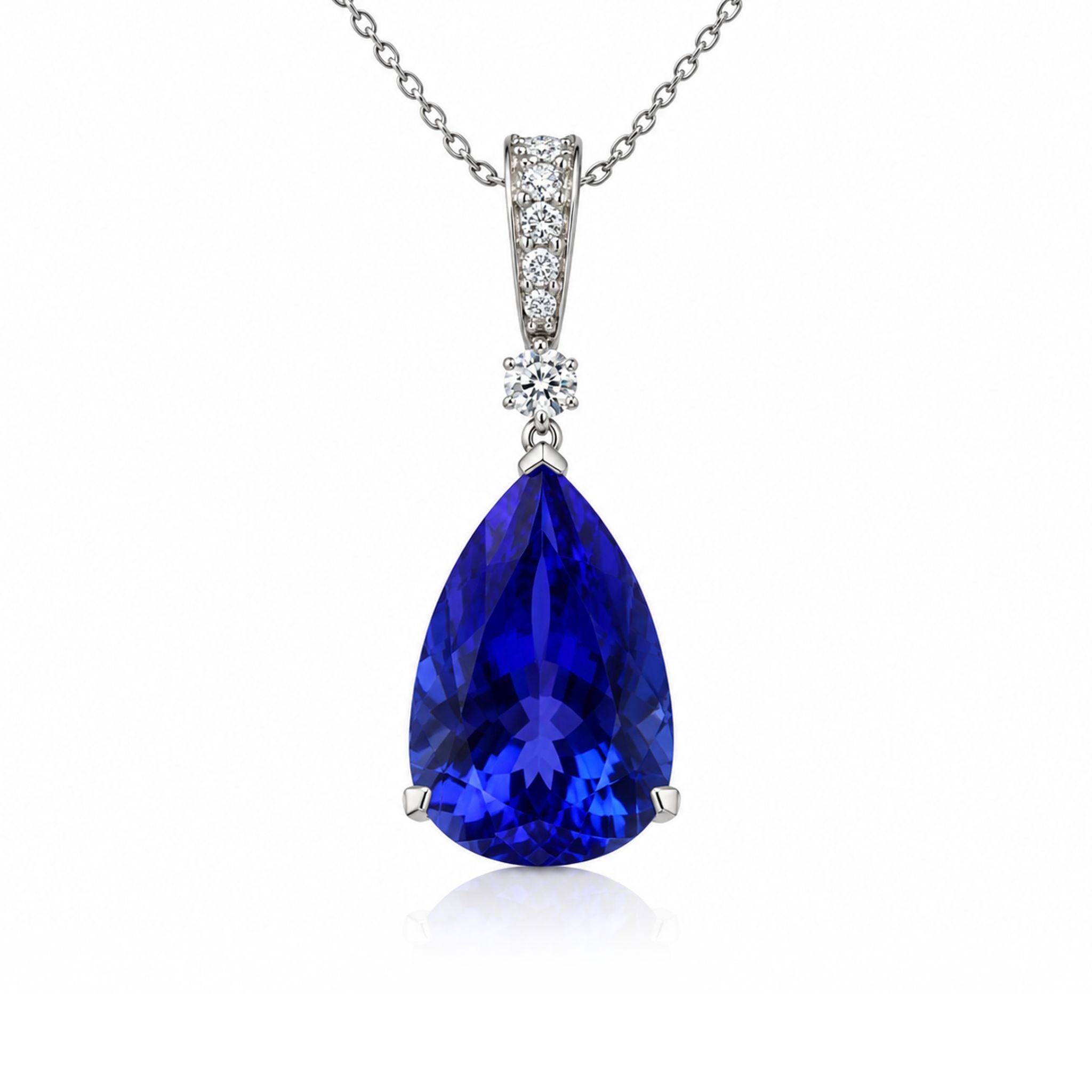 20.00 Carat Tanzanite Pendant – Investment Grade - Made-to-Order