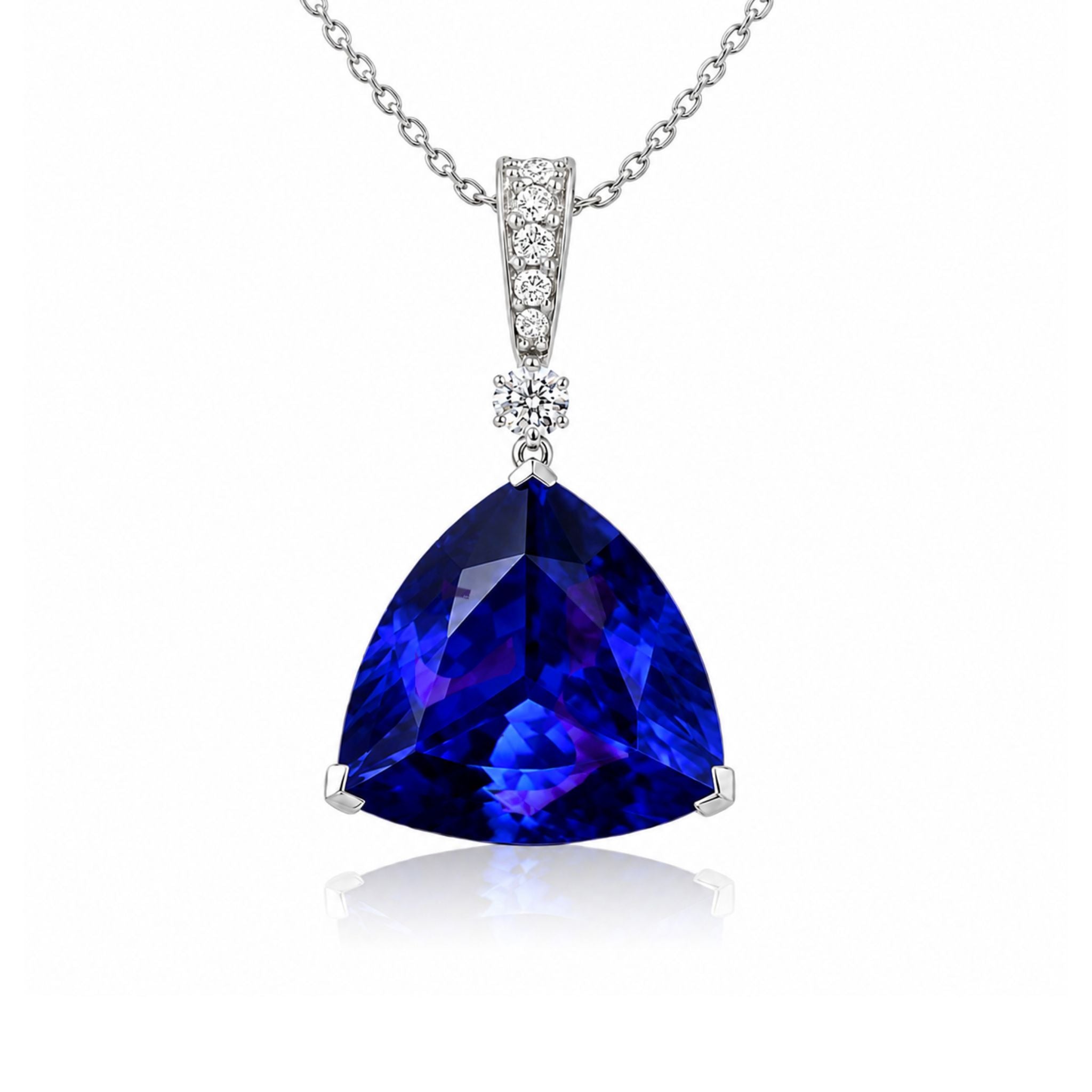 20.00 Carat Tanzanite Pendant – Investment Grade - Made-to-Order
