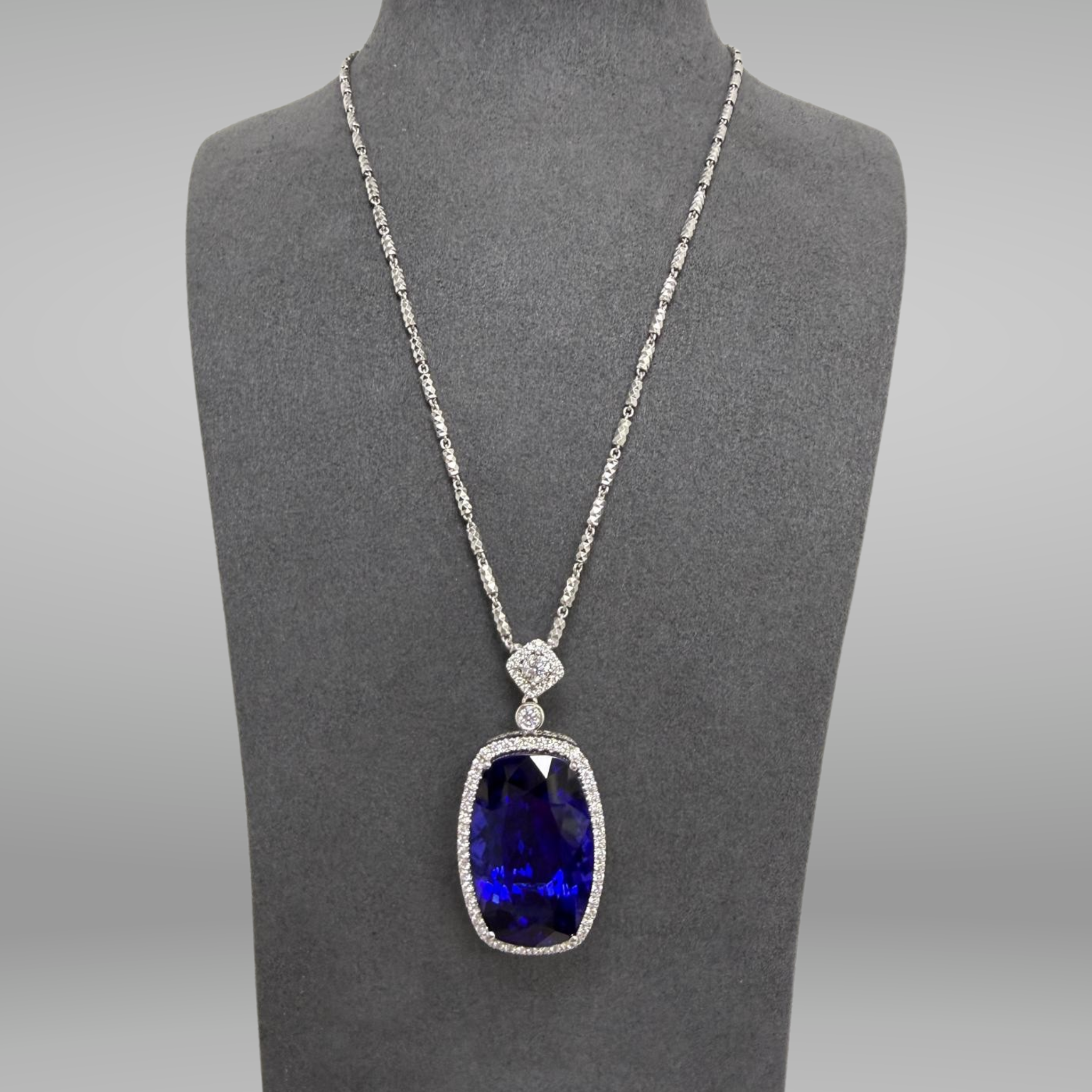 56 Carat Investment Grade Tanzanite  Necklace