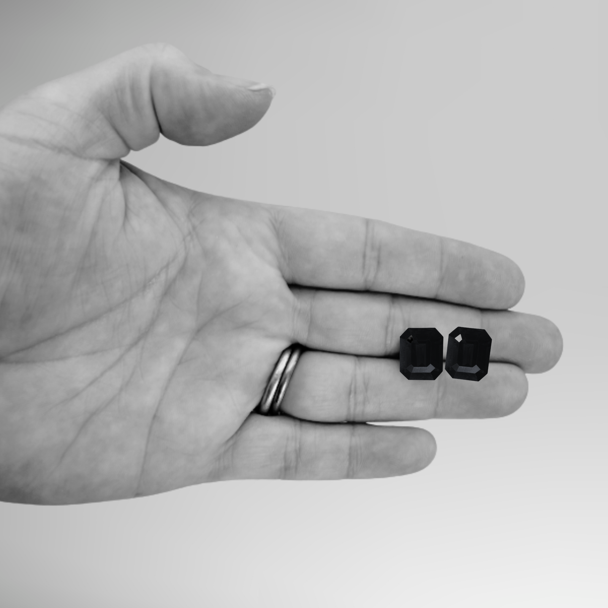 Tanzanite  Square Emerald-Cut Tanzanites- Matching Pair